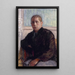 Portrait av doktor Maurice Girardin - Pierre Bonnard — inramlat konstverk på väggen