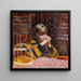 Recueillement - Pierre Bonnard — inramlat konstverk på väggen
