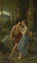 Daphnis och Chloé - Pierre Cabanel — vy av konstverket