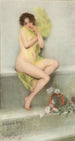 Le froid - Pierre Carrier-Belleuse — vy av konstverket
