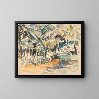 Pierre Jean Apol - Landschap met palmen.webp