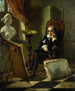 Le jeune peintre - Pierre Joseph Toussaint — vy av konstverket