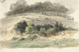 Pierre Louis Dubourcq - Heuvelachtig landschap.webp