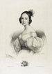 La lettre T av Le Miroir des Dames eller det nya franska alfabetet - Pierre Louis Henri Grévedon — vy av konstverket