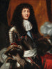 Louis XIV med svart peruk och rustning - Pierre Mignard — vy av konstverket