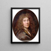 Moudre - Pierre Mignard — inramlat konstverk på väggen