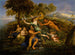Pan och Syrinx - Pierre Mignard — vy av konstverket