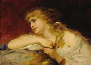 Pierre Olivier Joseph Coomans - Portrait of a Woman.webp