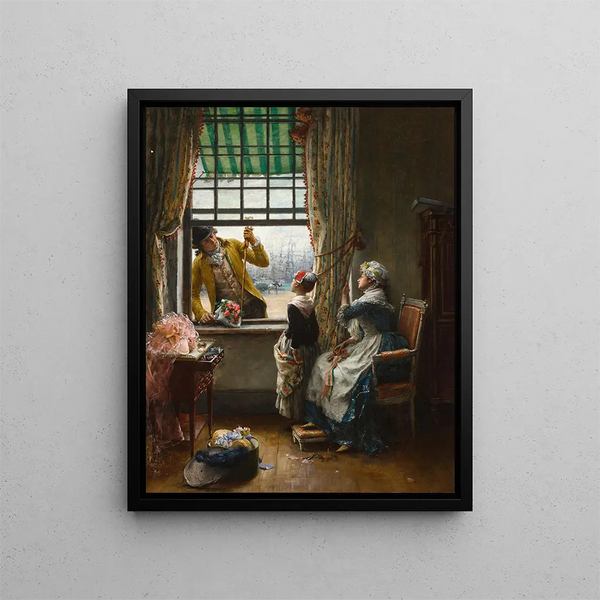 Pierre Outin - The flirtation.webp