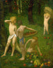 Barn i en fruktträdgård - Pierre Puvis de Chavannes — vy av konstverket