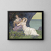 i ljung - Pierre Puvis de Chavannes — inramlat konstverk på väggen