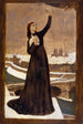 Le Pigeon voyageur - Pierre Puvis de Chavannes — vy av konstverket