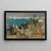 Marseille, porten till Orienten - Pierre Puvis de Chavannes — inramlat konstverk på väggen