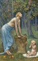 Skörd av äpplen - Pierre Puvis de Chavannes — vy av konstverket