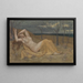 Tamaris - Pierre Puvis de Chavannes — inramlat konstverk på väggen