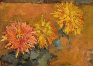 Piet Mondrian - Drie Chrysanten.webp