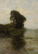 Ferme Landzicht under en klarblå himmel - Piet Mondrian — vy av konstverket