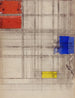 Studie för en komposition - Piet Mondrian — vy av konstverket