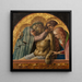 Pietà - Carlo Crivelli — inramlat konstverk på väggen