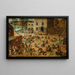 Barnlek - Pieter Bruegel den äldre — inramlat konstverk på väggen