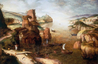 Pieter Bruegel The Elder - Christ and Apostles at the Sea of Galilee.webp