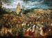 La Procession au Calvaire - Pieter Bruegel den äldre — vy av konstverket