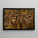 L'avocat du village - Pieter Brueghel III — inramlat konstverk på väggen