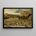 Calvaire - Pieter Brueghel den yngre — inramlat konstverk på väggen