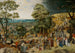 Le Christ portant la croix - Pieter Brueghel le Jeune — vy av konstverket