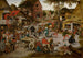 Kermesse de Saint-Georges - Pieter Brueghel den Yngre — vy av konstverket