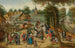 återkomsten från marknaden - Pieter Brueghel den yngre — vy av konstverket