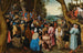 Saint Jean-Baptiste predikar för folkmassorna i öknen - Pieter Brueghel den yngre — vy av konstverket