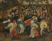 Le Festin de mariage en plein air - Pieter Brueghel le Jeune — vy av konstverket