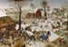Le recensement à Bethléem - Pieter Brueghel le Jeune — vy av konstverket