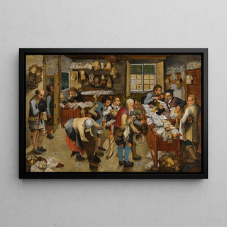 Pieter Brueghel The Younger - The Village Lawyers Office.webp