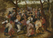utomhus bröllopsdans - Pieter Brueghel den yngre — vy av konstverket