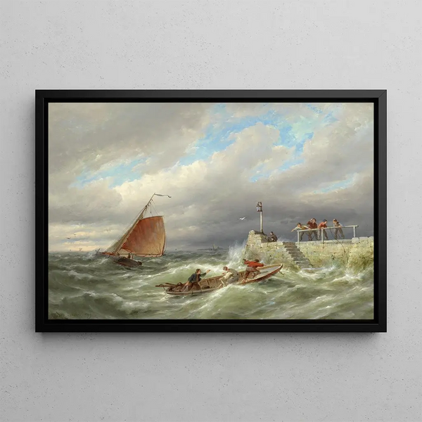 Pieter Cornelis Dommersen - Borselen on the Scheldt Holland.webp