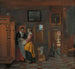 inomhus med kvinnor bredvid en tvättstuga - Pieter De Hooch — vy av konstverket