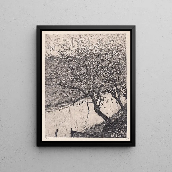 Pieter Dupont - Apple Trees along the Side of a Ditch.webp