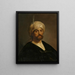 Tête d'homme - Pieter Fransz de Grebber — inramlat konstverk på väggen