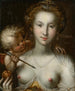 Venus och Cupido - Pieter Isaacsz — vy av konstverket