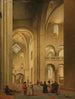 Le transept de la Mariakerk à Utrecht vu du nord-est - Pieter Jansz Saenredam — vy av konstverket