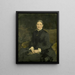 Mme A. J. Zubli-Maschhaupt - Pieter Josselin de Jong — inramlat konstverk på väggen