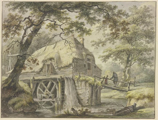 Pieter Pietersz Barbiers - Mill in the forest.webp