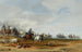 Engagement de cavalerie - Pieter Post — vy av konstverket