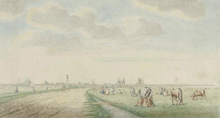 Pieter Remmers - Gezicht op Kampen van de landzijde.webp