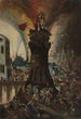 L'incendie de Troie - Pieter Schoubroeck — vy av konstverket