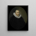 Portrait av Ewoud Pietersz van der Horst, direktör för Rotterdamskammaren i det Nederländska Ostindiska Kompaniet, vald 1618 - Pieter van der Werff — inramlat konstverk på väggen
