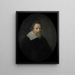 Pieter Sonmans, chef för Rotterdam handelskammer vid det nederländska Ostindiska kompaniet, vald 1631 - Pieter van der Werff — inramlat konstverk på väggen