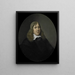 Willem Hartigsvelt, direktör för Rotterdamskammaren i det holländska Ostindiska kompaniet, vald 1657 - Pieter van der Werff — inramlat konstverk på väggen